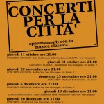 Concerti per la Città – 22 novembre 2012 ore 21.00