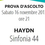 Prova d’Ascolto “Haydn, Sinfonia 44″ – Pergine V. 16.11.2013